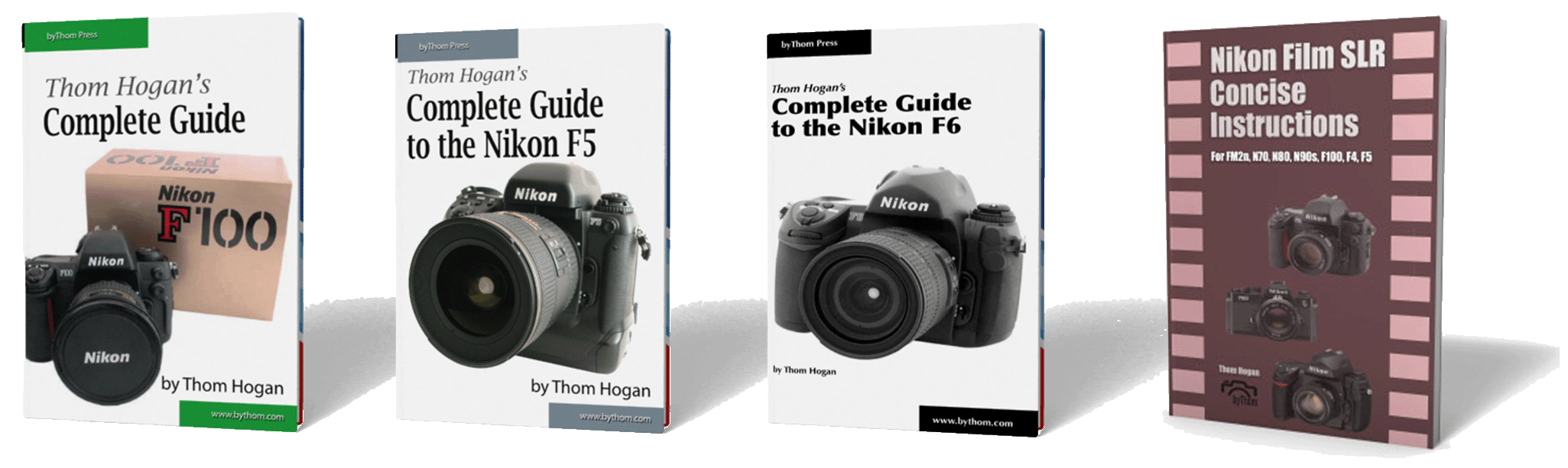 bythom press nikon film books