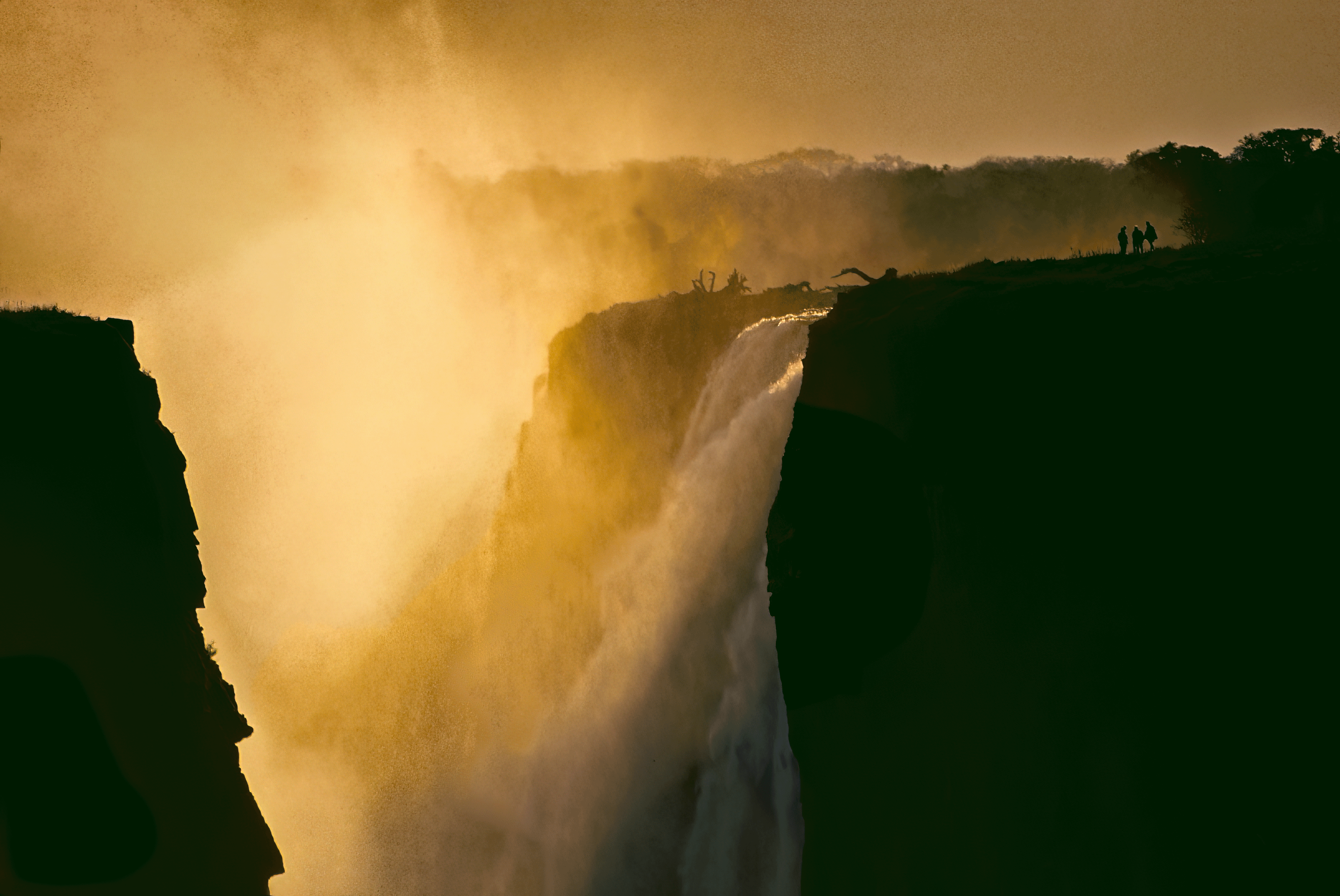 victoria falls sunset